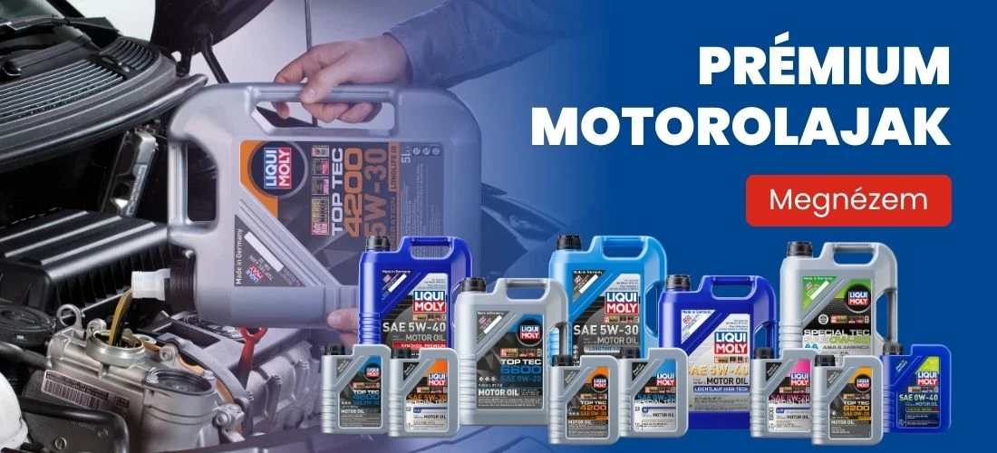 Prémium motorolajak