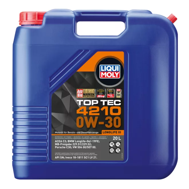 Top Tec 4210 0W-30 motorolaj 20l