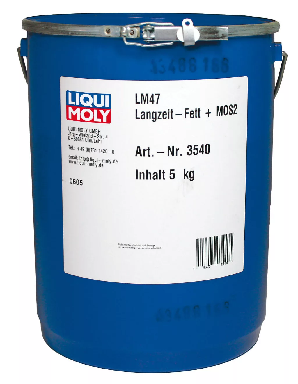 Lm47 LM47 tartós MoS2 kenőzsír 5kg - LIQUI MOLY Magyarország