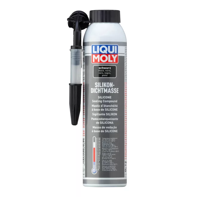 Szilikon tömítőmassza fekete 200ml