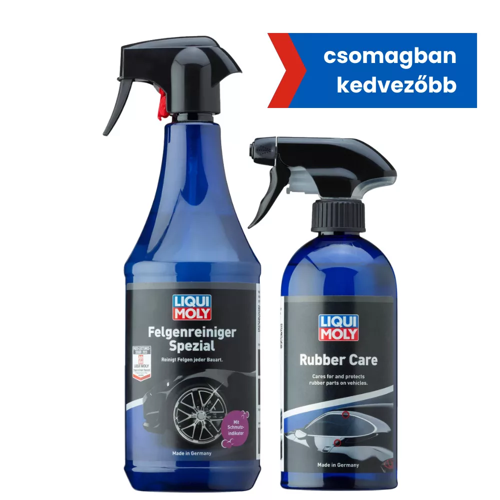 Felni tisztító speciál 1l +Gumiápoló 500ml - LIQUI MOLY Magy