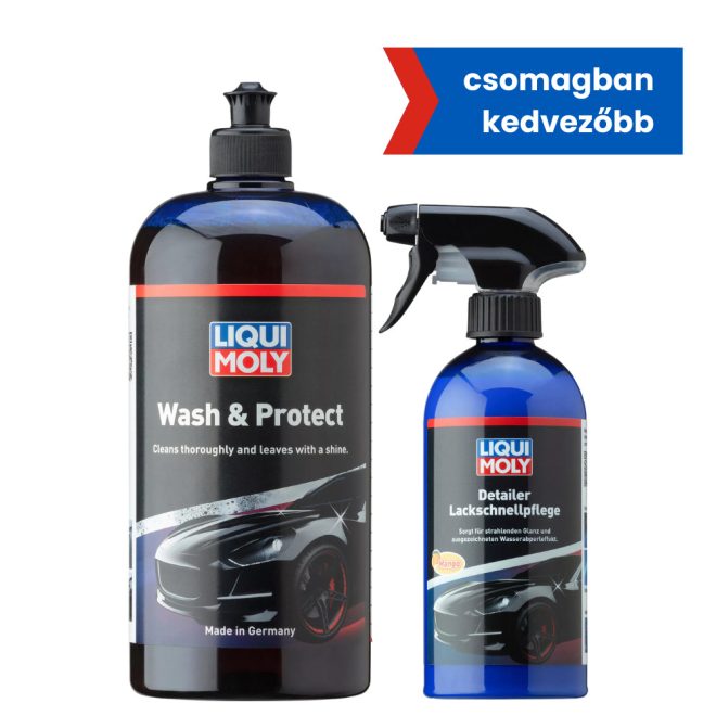 Autósampon 1l + Lakk gyorsápoló 500 ml
