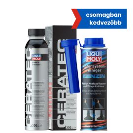   Cera Tec motorolaj adalék 300ml + Motorrendszer tisztító adalék benzin 300ml