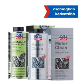   Motor-Clean motor tisztító adalék 500ml + Molygen Motor-Protect motor védő adalék 500ml