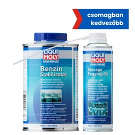   Marine benzin stabilizáló adalék 500ml + Marine motor belső konzerváló spray 300ml